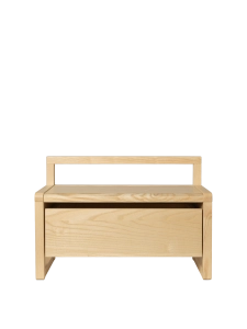 FERM LIVING ławka ze schowkiem LITTLE ARCHITECT – jesion