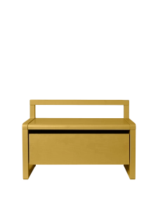 FERM LIVING ławka ze schowkiem LITTLE ARCHITECT – yellow