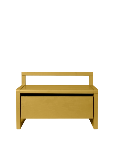 FERM LIVING ławka ze schowkiem LITTLE ARCHITECT – yellow