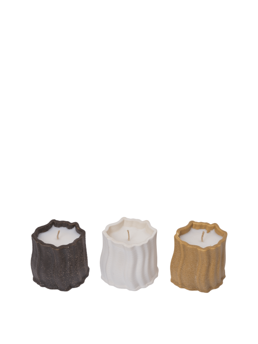 FERM LIVING zestaw 3 świec zapachowych RYLITH H6 - multi .png