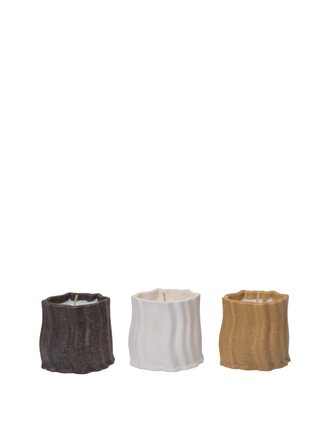 FERM LIVING zestaw 3 świec zapachowych RYLITH H6 - multi .png