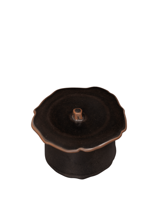 FERM LIVING słoik MARNEN - brąz karobowy S.png