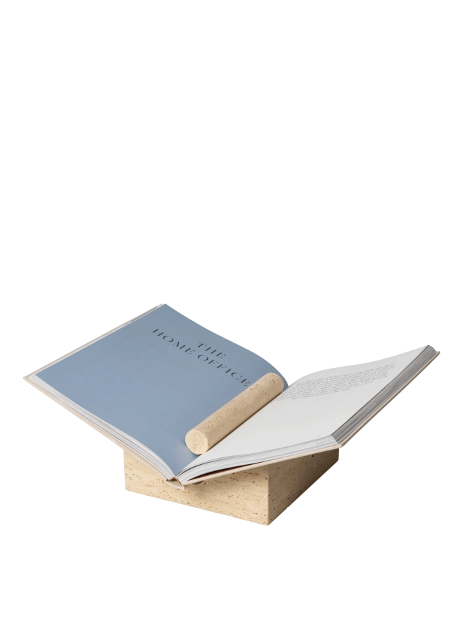 FERM LIVING podstawka na książki TVARA – travertine.png