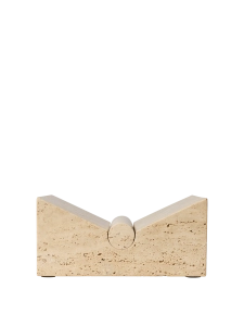 FERM LIVING podstawka na książki TVARA – travertine