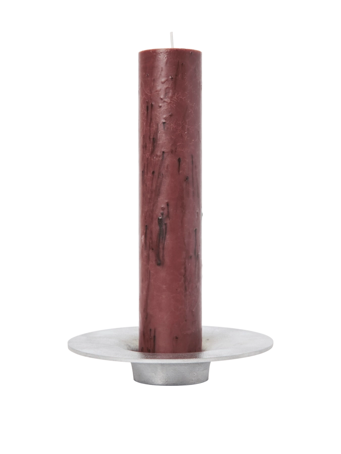 FERM LIVING świecznik SOOTHE - aluminium .png