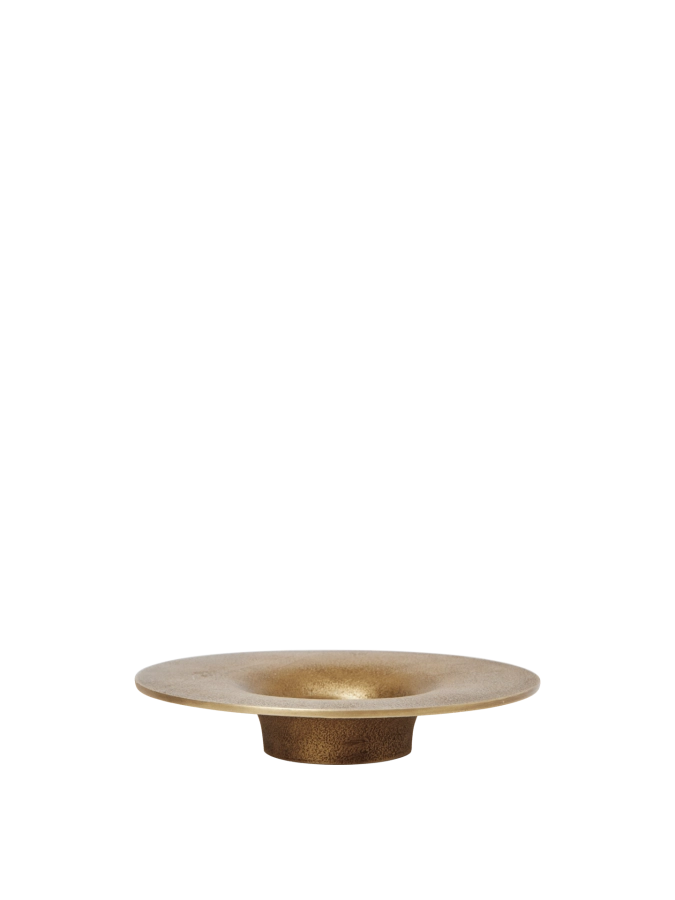 FERM LIVING świecznik SOOTHE - mosiądz.png
