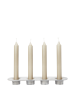 FERM LIVING świecznik SOOTHE 4- aluminium.png