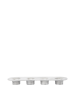 FERM LIVING świecznik SOOTHE 4- aluminium.png