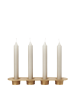 FERM LIVING świecznik SOOTHE 4 - mosiądz.png
