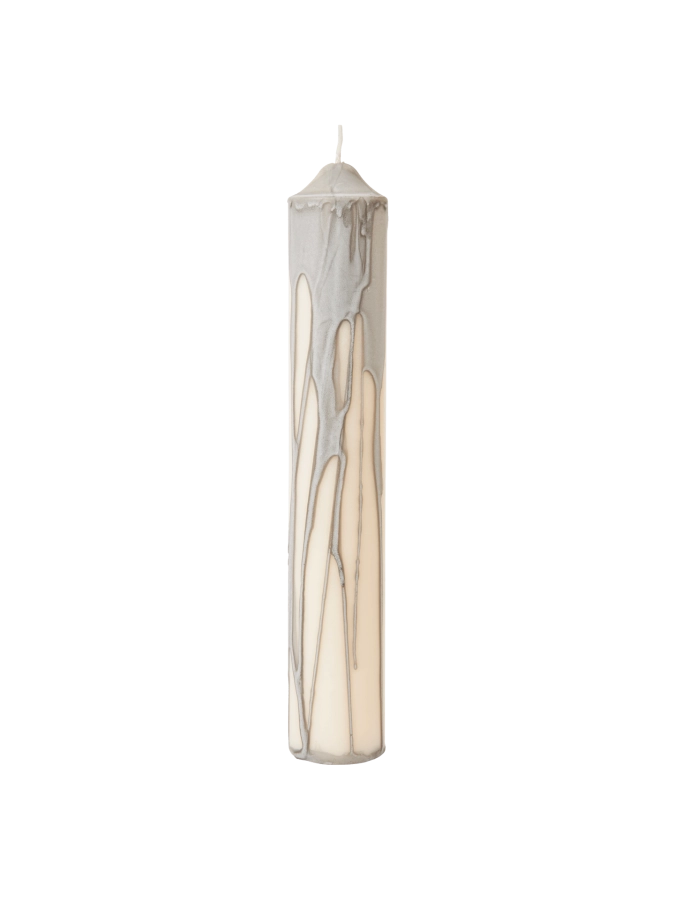 FERM LIVING świeca DRYP ciepła szarość L.png