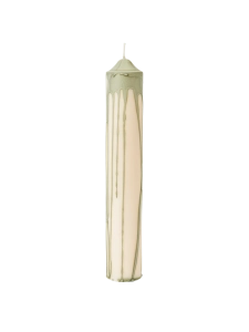 FERM LIVING świeca DRYP tea green L
