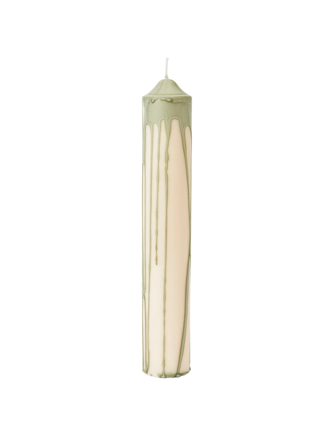 FERM LIVING świeca DRYP tea green L.png