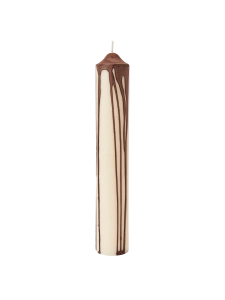 FERM LIVING świeca DRYP dark chocolate L