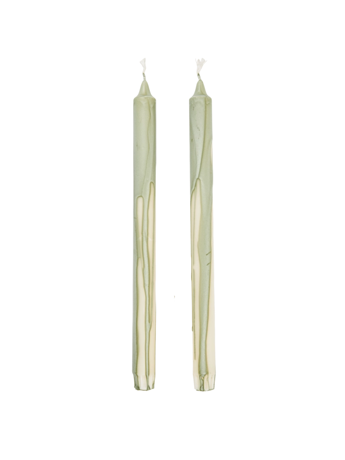 FERM LIVING świece DRYP 2 sztuki tea green.png