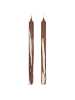 FERM LIVING świece DRYP 2 sztuki dark chocolate.png