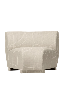 FERM LIVING moduł narożny RICO Can Lis – sand/off-white