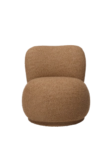 FERM LIVING fotel RICO PICCOLO Raw Bouclé – tan
