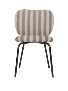 FERM LIVING krzesło RICO Louisiana – sand/off-white/black 