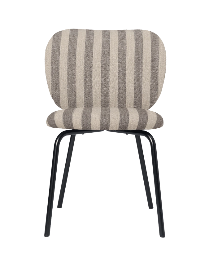 FERM LIVING krzesło RICO Louisiana – sand/off-white/black .png