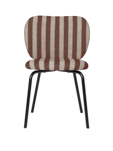 FERM LIVING krzesło RICO Louisiana – sand/chocolate/black 