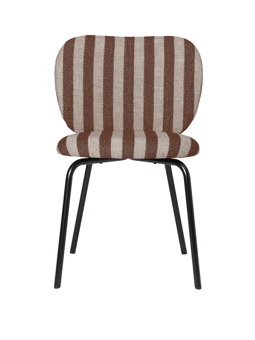 FERM LIVING krzesło RICO Louisiana – sand/chocolate/black.png