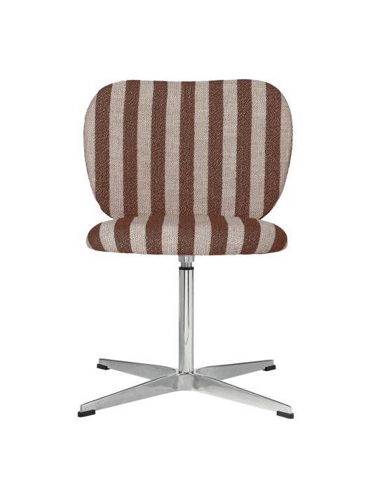 FERM LIVING krzesło obrotowe RICO Louisiana – sand/chocolate.png
