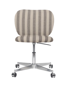 FERM LIVING krzesło obrotowe z kółkami RICO Louisiana – sand/off-white