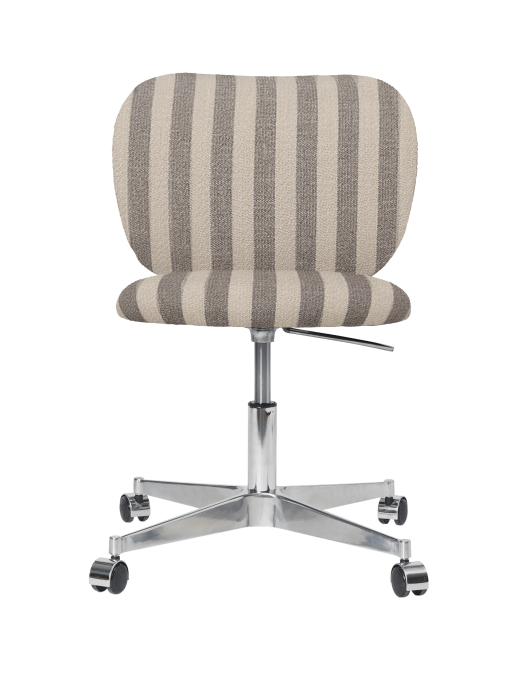 FERM LIVING krzesło obrotowe z kółkami RICO Louisiana – sand/off-white.png