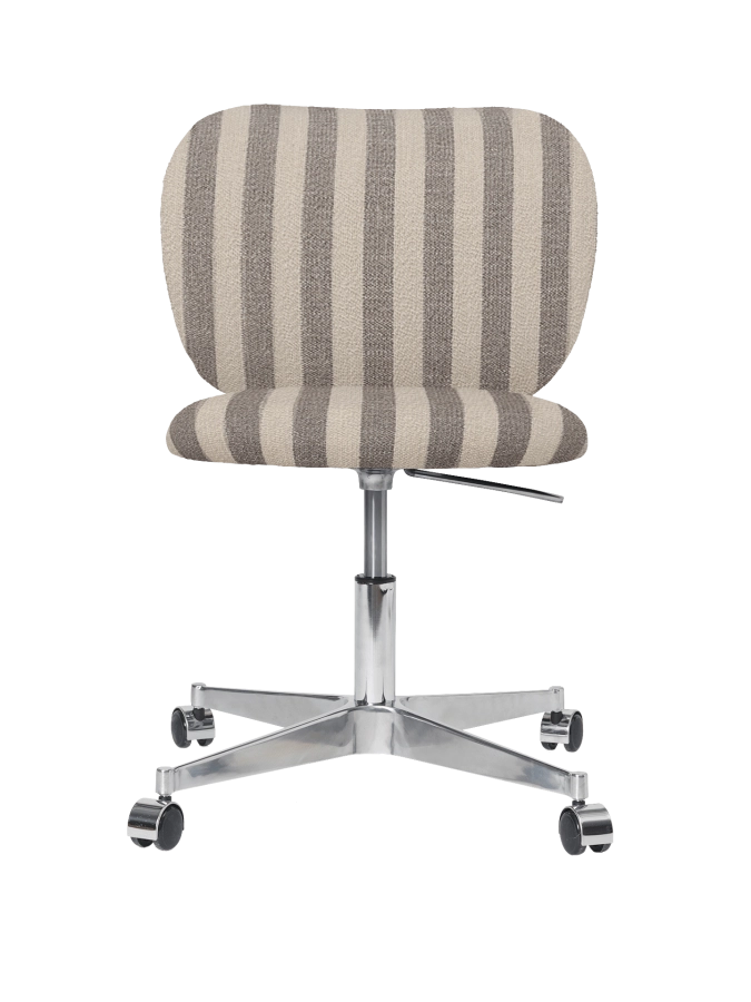 FERM LIVING krzesło obrotowe z kółkami RICO Louisiana – sand/off-white.png