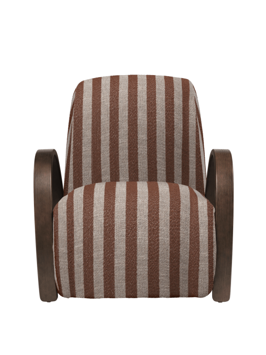 FERM LIVING fotel wypoczynkowy BUUR Louisiana – sand/chocolate.png