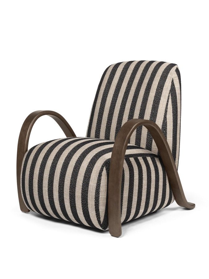 FERM LIVING fotel wypoczynkowy BUUR Louisiana – sand/black.png
