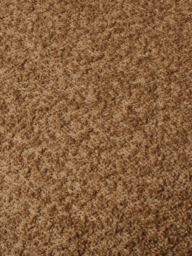 FERM LIVING fotel obrotowy RICO Raw Bouclé – tan.jpg