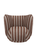 FERM LIVING fotel obrotowy RICO Louisiana – sand/chocolate.png