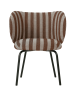 FERM LIVING krzesło do jadalni RICO Louisiana – sand/chocolate/black.png