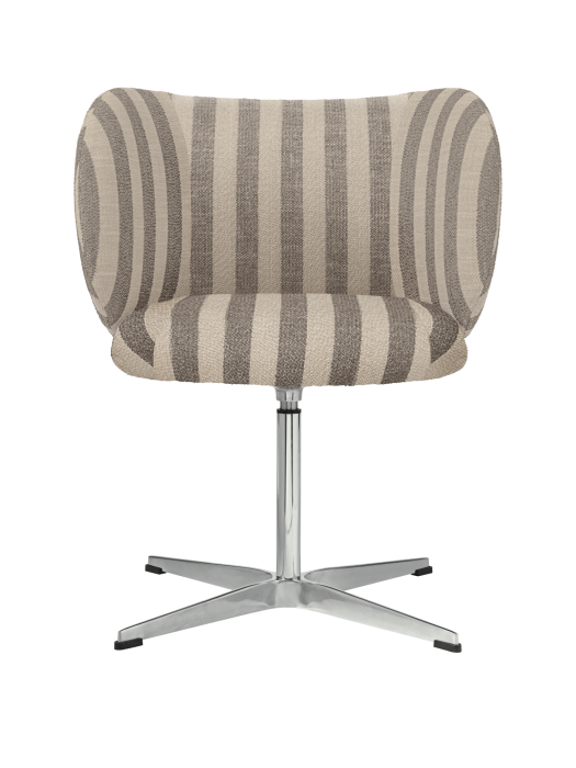 FERM LIVING krzesło obrotowe do jadalni RICO Louisiana – sand/off-white.png