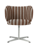 FERM LIVING krzesło obrotowe do jadalni RICO Louisiana – sand/chocolate.png