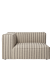 FERM LIVING moduł z lewym podłokietnikiem CATENA L400 Louisiana – sand/off-white.png