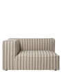 FERM LIVING moduł z lewym podłokietnikiem CATENA L400 Louisiana – sand/off-white.png