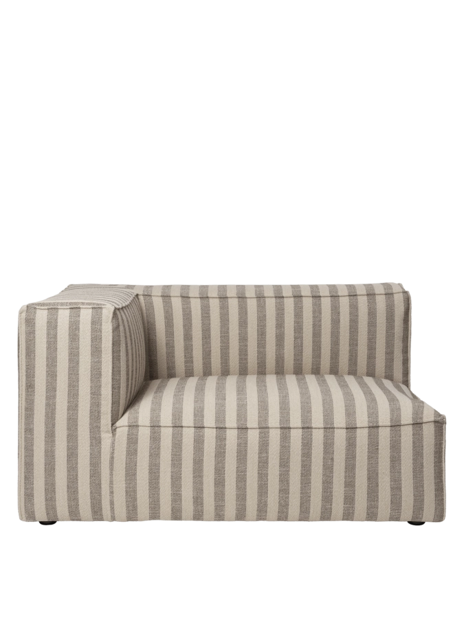 FERM LIVING moduł z lewym podłokietnikiem CATENA L400 Louisiana – sand/off-white.png