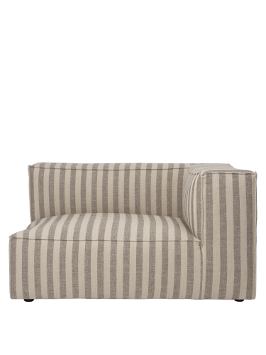 FERM LIVING moduł sofy z prawym podłokietnikiem CATENA L401 Louisiana – sand/off-white
