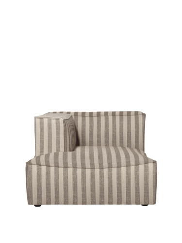 FERM LIVING sofa z leżanką lewą CATENA L600 Louisiana – sand/off-white