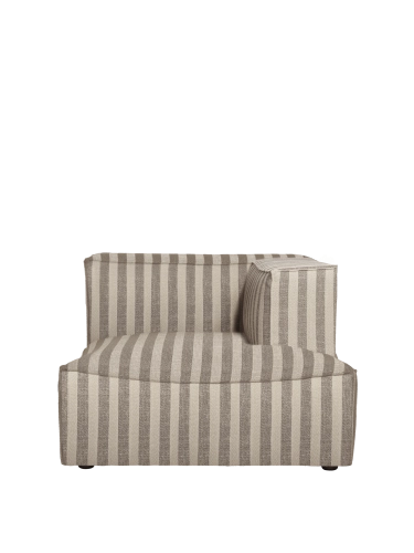 FERM LIVING sofa z leżanką prawą CATENA L601 Louisiana – sand/off-white 