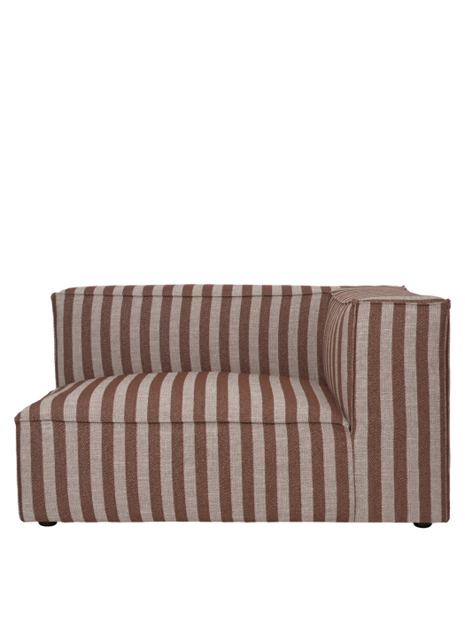 FERM LIVING moduł sofy z prawym podłokietnikiem CATENA L401 Louisiana – sand/chocolate.png