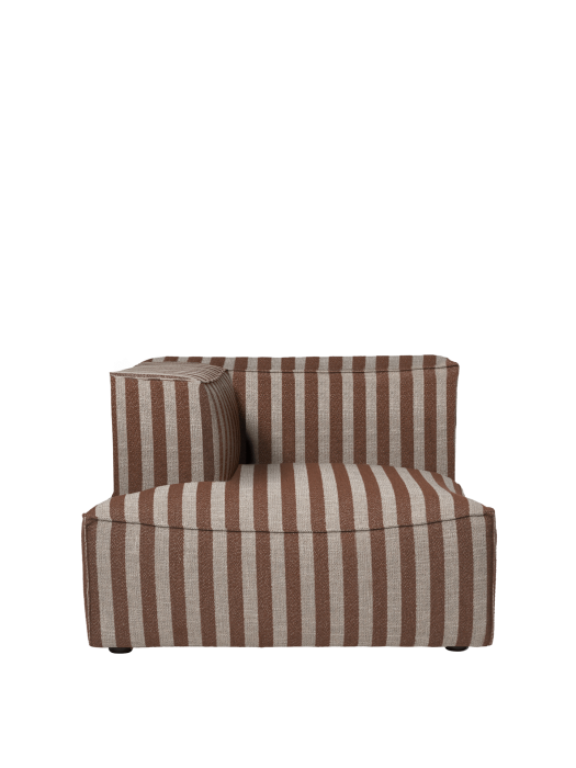 FERM LIVING sofa z leżanką lewą CATENA L600 Louisiana – sand/chocolate.png