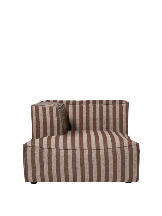 FERM LIVING sofa z leżanką lewą CATENA L600 Louisiana – sand/chocolate.png
