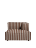 FERM LIVING sofa z leżanką prawą CATENA L601 Louisiana – sand/chocolate.png