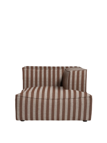FERM LIVING sofa z leżanką prawą CATENA L601 Louisiana – sand/chocolate.png