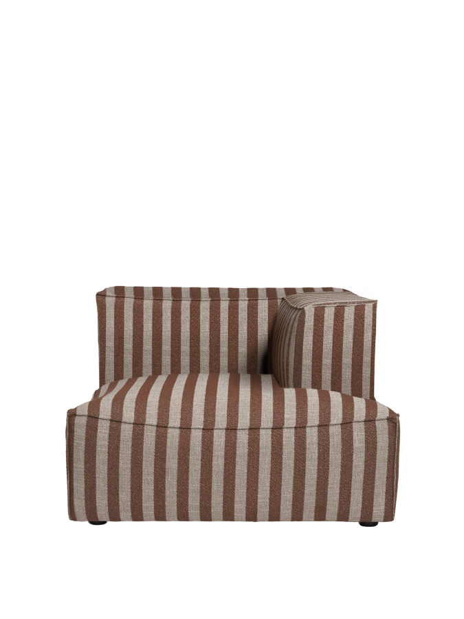 FERM LIVING sofa z leżanką prawą CATENA L601 Louisiana – sand/chocolate.png