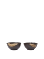 FERM LIVING miseczki KOYO Ø8,5 – zestaw 2 sztuk – dark brown/buff.png