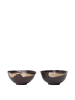 FERM LIVING miseczki KOYO Ø11,5 – zestaw 2 sztuk – dark brown/buff.png